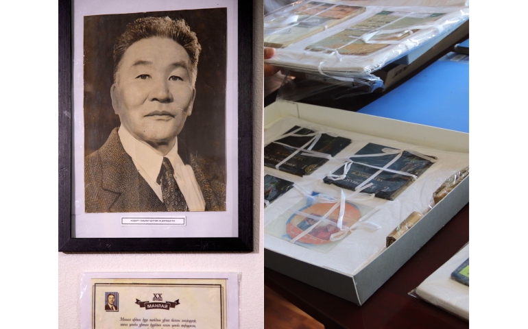Уртын дуучин Ж.Дорждагвын тухай баримтуудыг Соёлын өвийн үндэсний төвд хүлээлгэн өгөв